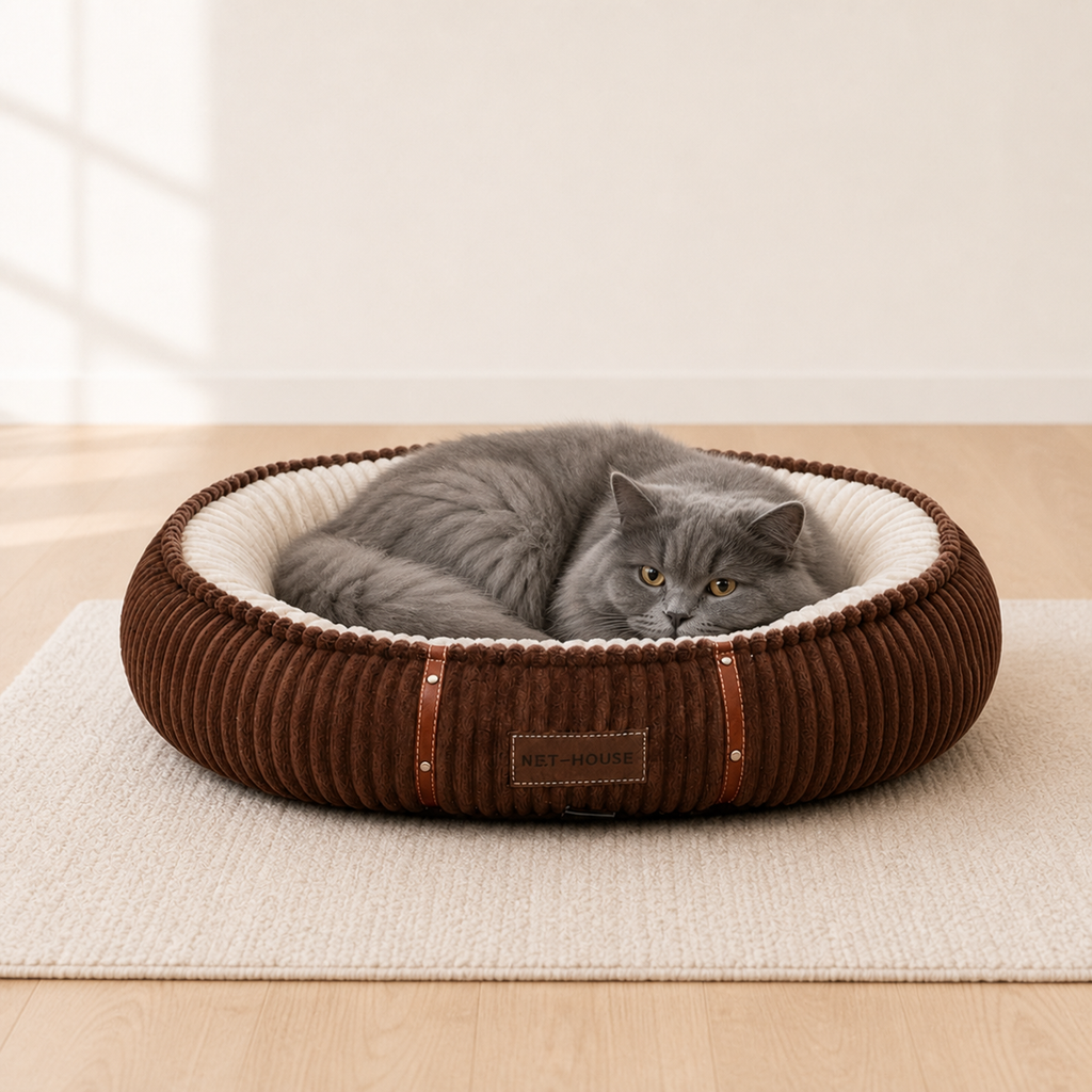 Lifestyle image - Nestwell Pet Bed